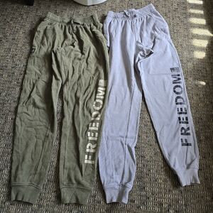 Under Armour Mens Freedom Joggers - Olive & Light Gray
